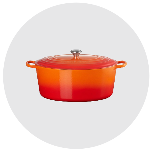 Enameled cast iron dutch oven